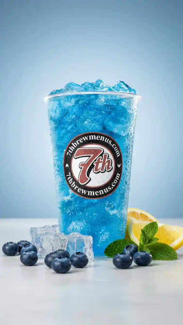 Blue Raspberry Lemonade from 7 Brew Menu