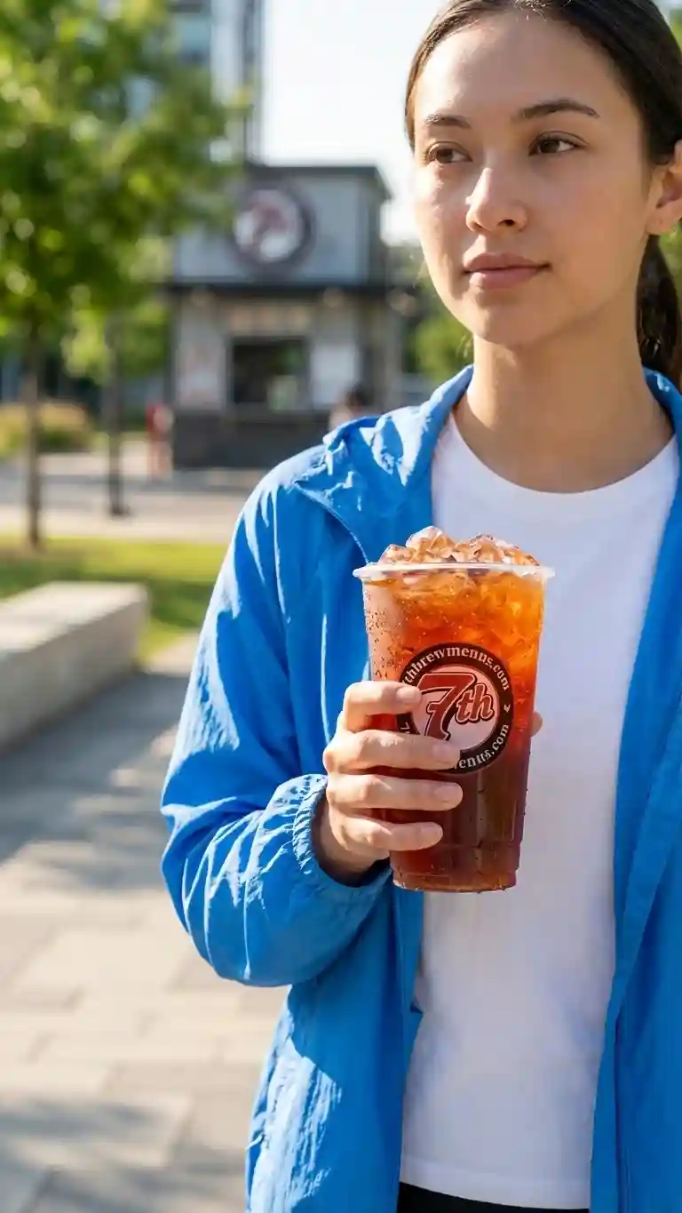 Hazelnut Americano from 7 Brew Menu