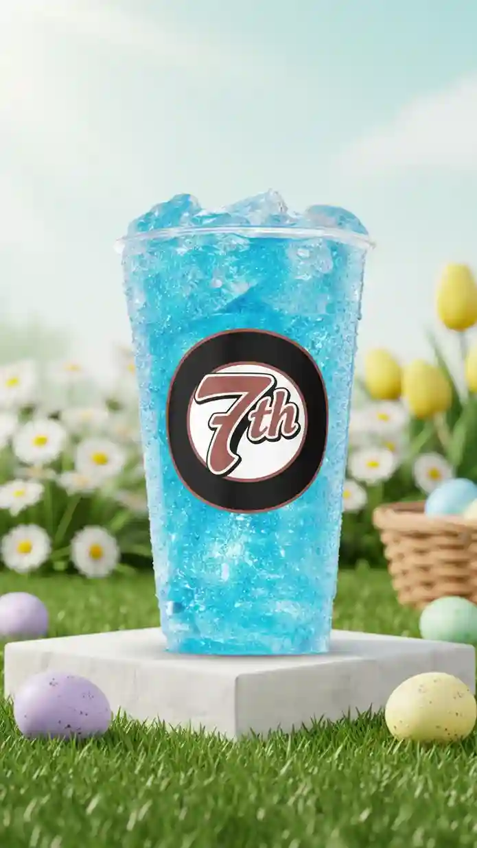 Ocean Breeze Fizz from 7 Brew Menu