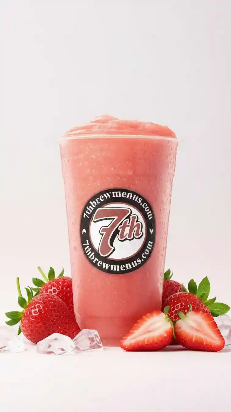Strawberry Smoothie from 7 Brew Menu