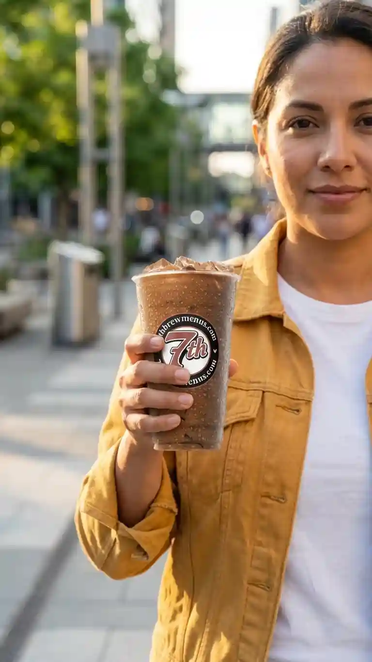 Tuxedo Mocha from 7 Brew Menu