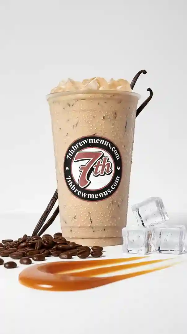 Caramel breve from 7 Brew Menu