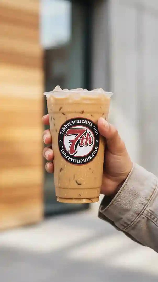 Creme Brulee Latte from 7 Brew Menu