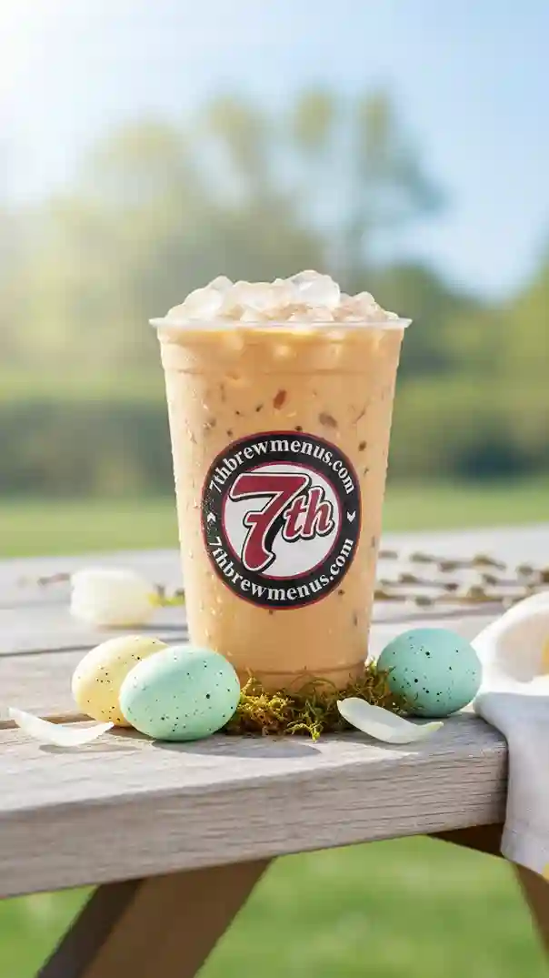 Frosted Cookie Breve from 7 Brew Menu