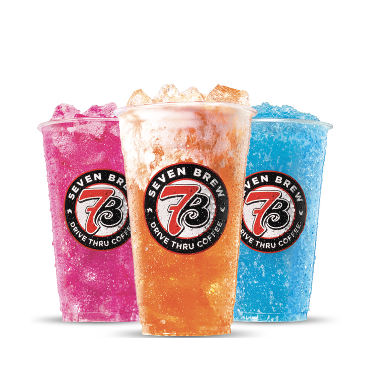 7 Fizz Sodas from 7 Brew Menu