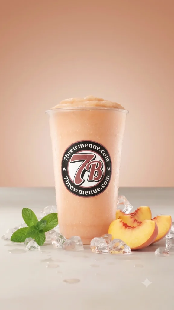 Orange Sharbet Shake from 7 Brew Menue
