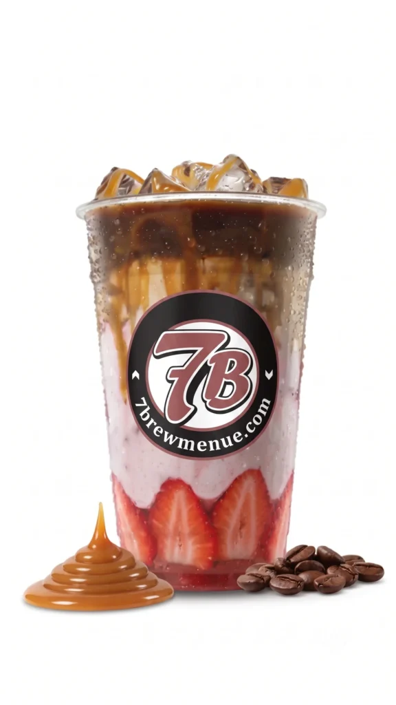 Raspberry-Truffle-Macchiato from 7 Brew Menu