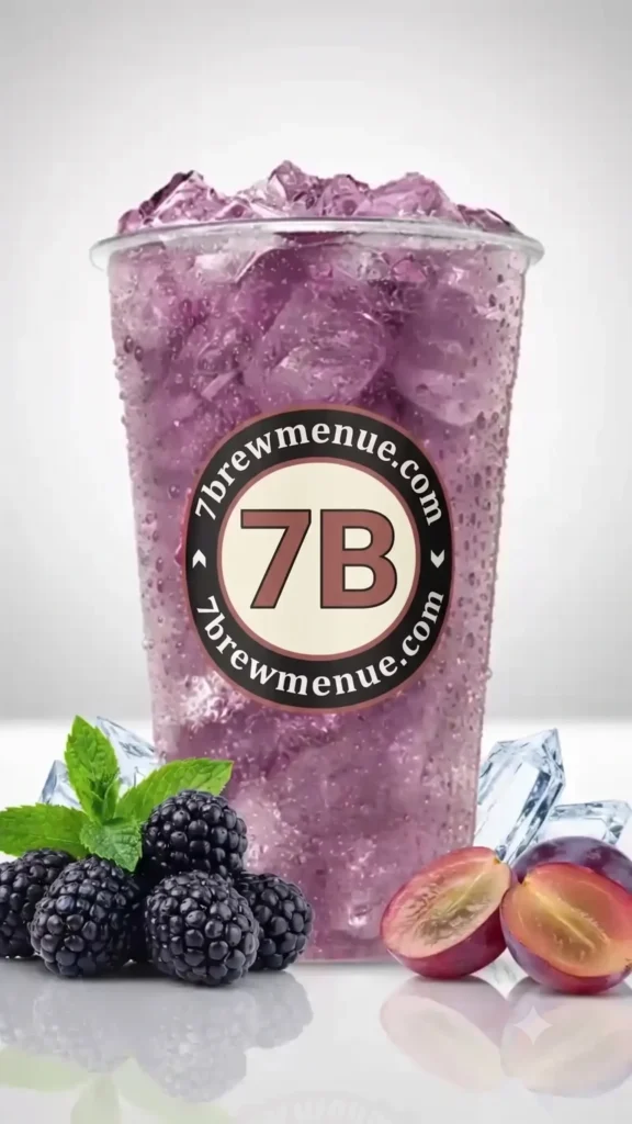Blackberry 7 Fizz from 7 Brew Menu