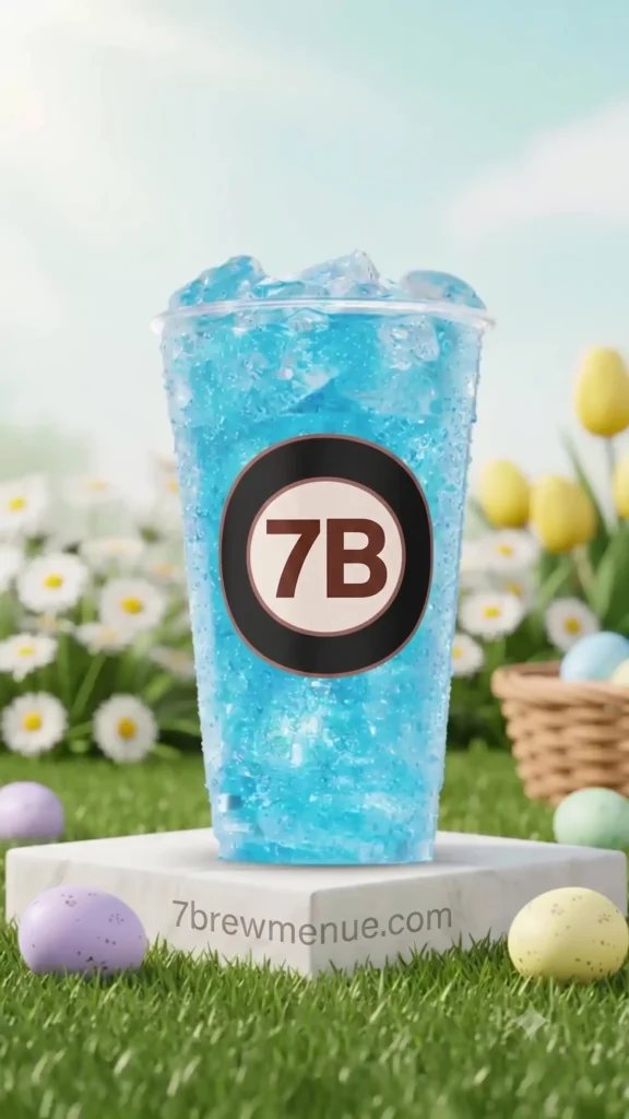 Ocean Breeze Fizz from 7 Brew Menu