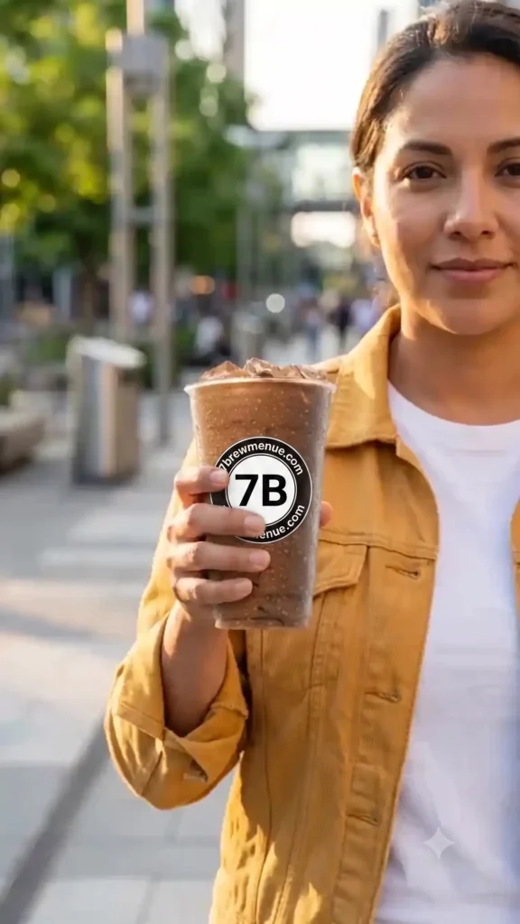 Tuxedo Mocha from 7 Brew Menu