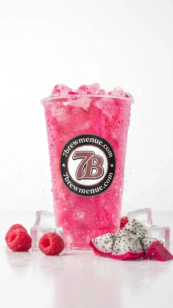 Strawberry 7 Fizz from 7 Brew Menu