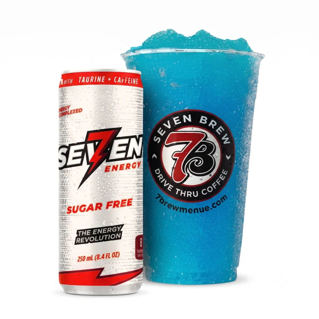 Sugar Free Seven Energy from 7 Brew Menu