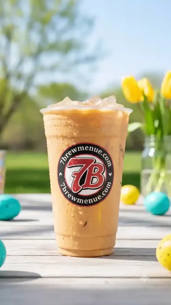 Frosted Cookie Breve from 7 Brew Menu