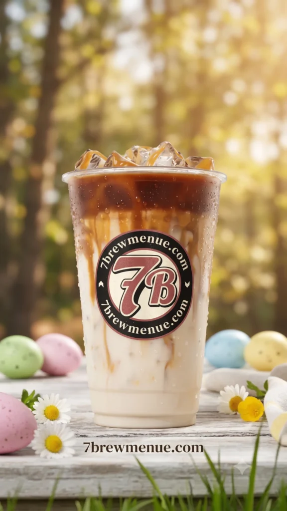 Salted Caramel Macchiato from 7 Brew Menu