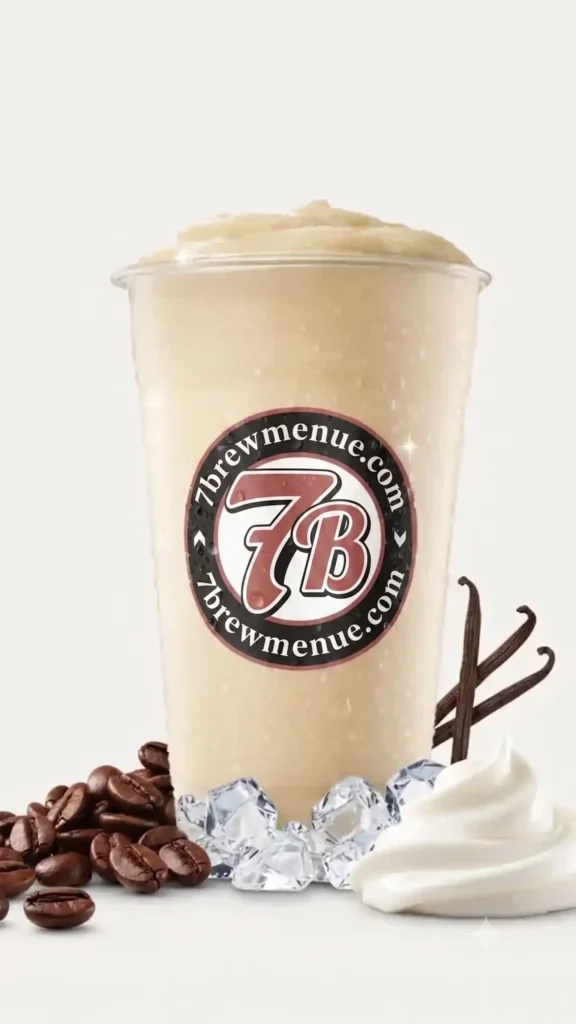 Birthday Cake Shake from 7 Brew Menue