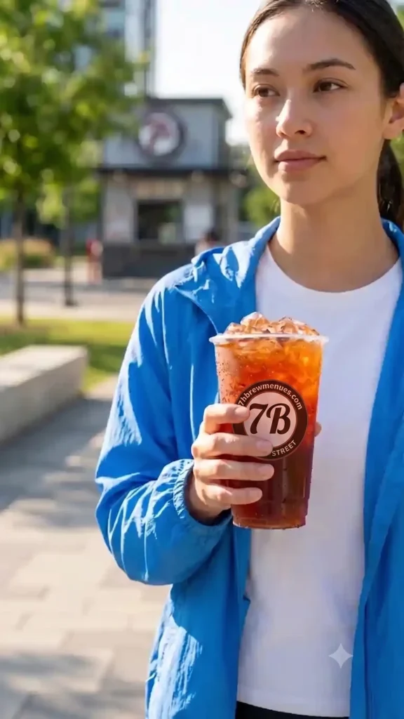 Hazelnut Americano from 7 Brew Menu