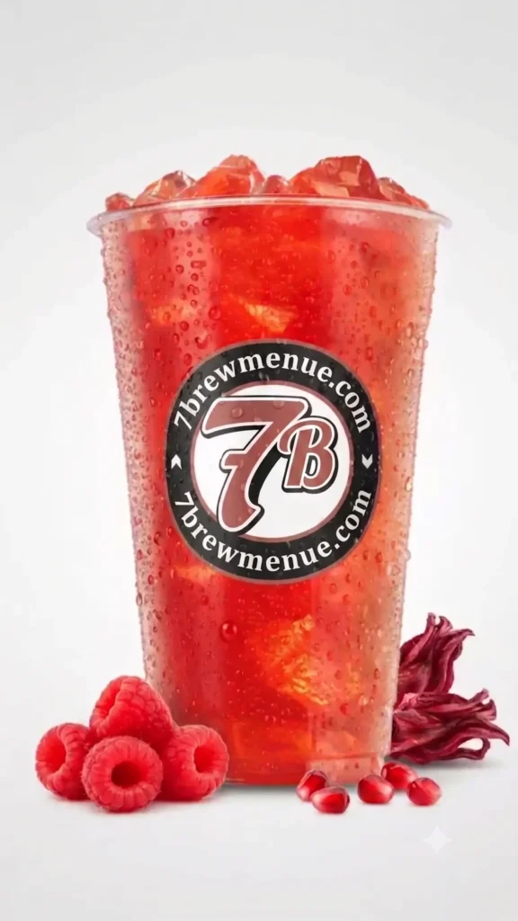 Strawberry 7 Fizz from 7 Brew Menu